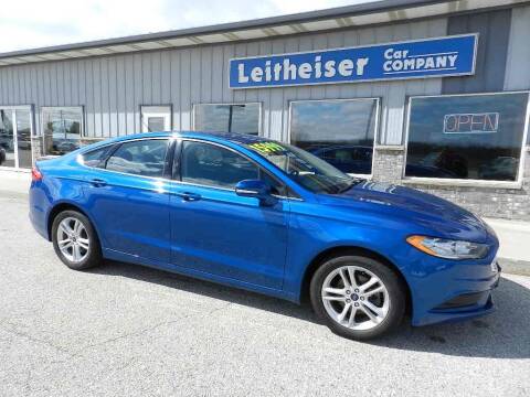 2018 Ford Fusion for sale at Leitheiser Car Company in West Bend WI