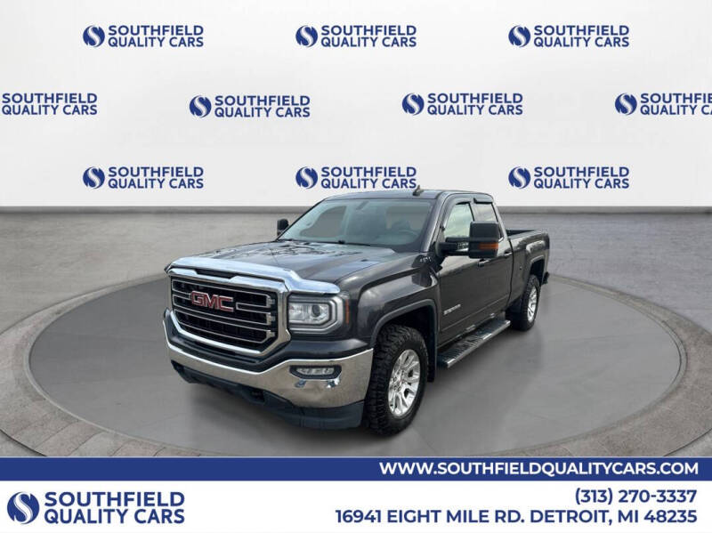 2016 GMC Sierra 1500 for sale at SOUTHFIELD QUALITY CARS in Detroit MI