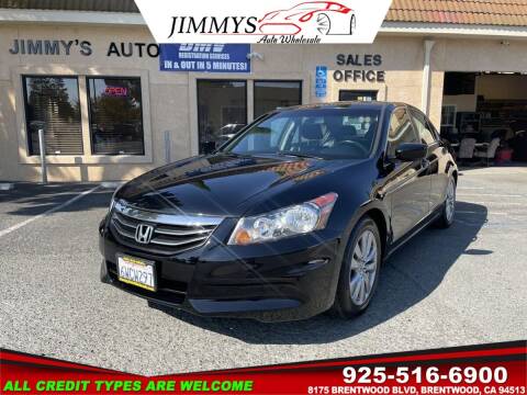 2012 Honda Accord for sale at JIMMY'S AUTO WHOLESALE in Brentwood CA