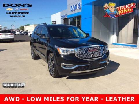 2018 GMC Acadia for sale at DON'S CHEVY, BUICK-GMC & CADILLAC in Wauseon OH