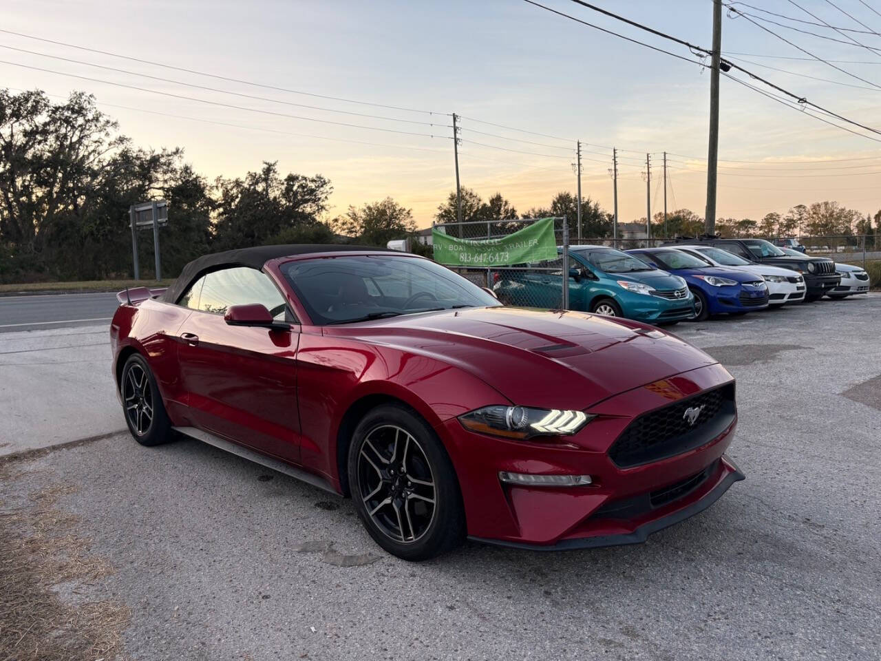 2019 Ford Mustang for sale at Hobgood Auto Sales in Land O Lakes, FL