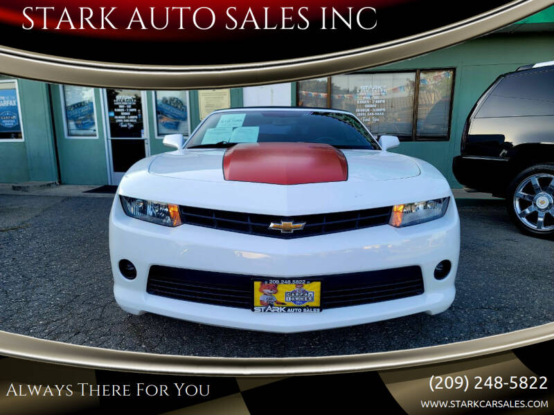 2015 Chevrolet Camaro for sale at STARK AUTO SALES INC in Modesto CA