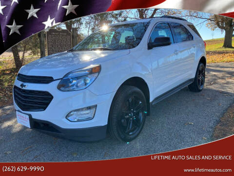 2017 Chevrolet Equinox for sale at Lifetime Auto Sales and Service in West Bend WI