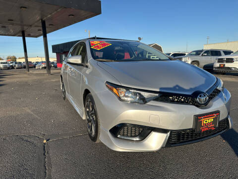 2018 Toyota Corolla iM for sale at Top Line Auto Sales in Idaho Falls ID