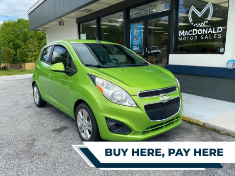 2014 Chevrolet Spark for sale at MacDonald Motor Sales in High Point NC