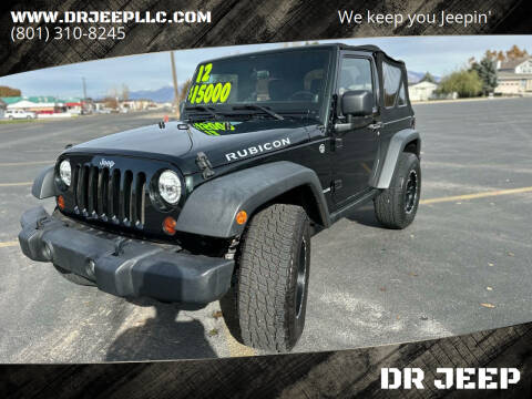 2012 Jeep Wrangler for sale at DR JEEP in Salem UT