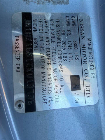 1984 Nissan 300ZX 2+2