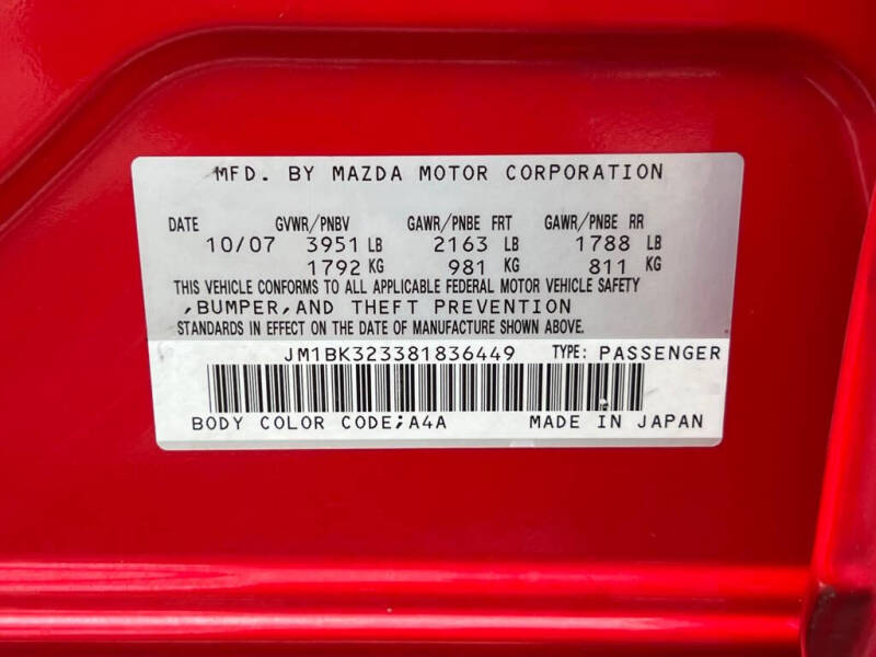 2008 Mazda MAZDA3