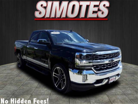 2017 Chevrolet Silverado 1500 for sale at SIMOTES MOTORS in Minooka IL