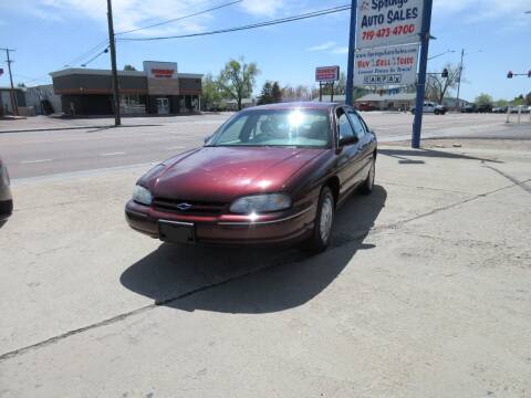 1999 Chevrolet Lumina for sale at Springs Auto Sales in Colorado Springs CO