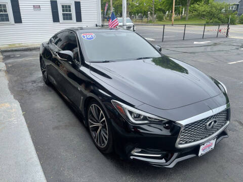 2017 Infiniti Q60 for sale at 5 Corner Auto Sales Inc. in Brockton MA