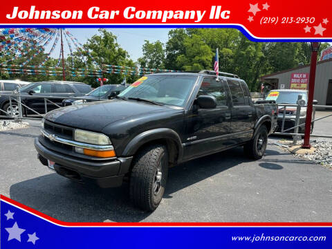 2004 Chevrolet S-10 for sale at Johnson Car Company llc in Crown Point IN