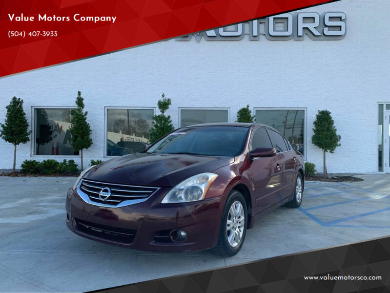 2012 Nissan Altima for sale at Value Motors Company in Marrero LA