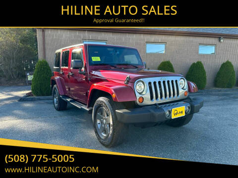 2013 Jeep Wrangler Unlimited for sale at HILINE AUTO SALES in Hyannis MA