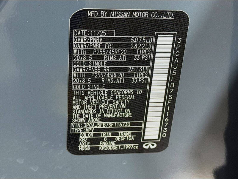 2025 Infiniti QX50 Sport