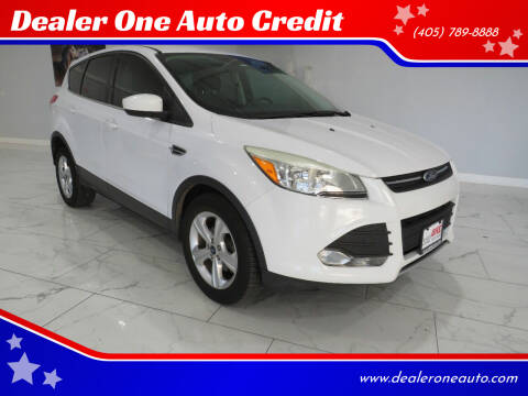 2014 Ford Escape for sale at Dealer One Auto Credit in Oklahoma City OK