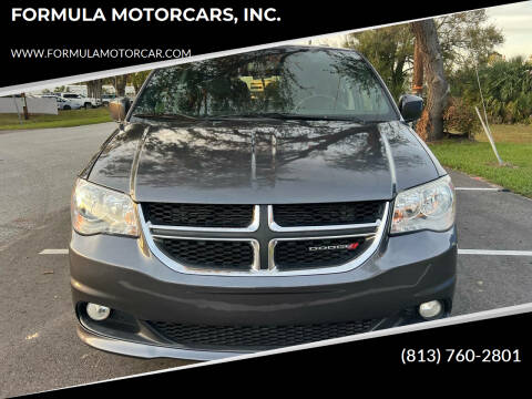 2017 Dodge Grand Caravan for sale at FORMULA MOTORCARS, INC. in Tampa FL