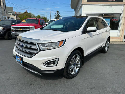 2018 Ford Edge for sale at ADAM AUTO AGENCY in Rensselaer NY