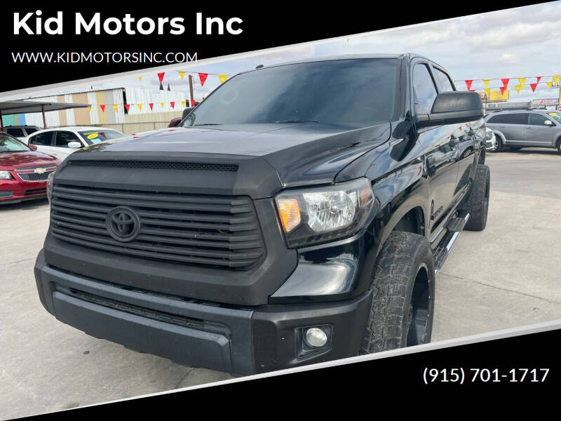 2014 Toyota Tundra for sale at Kid Motors Inc in El Paso TX