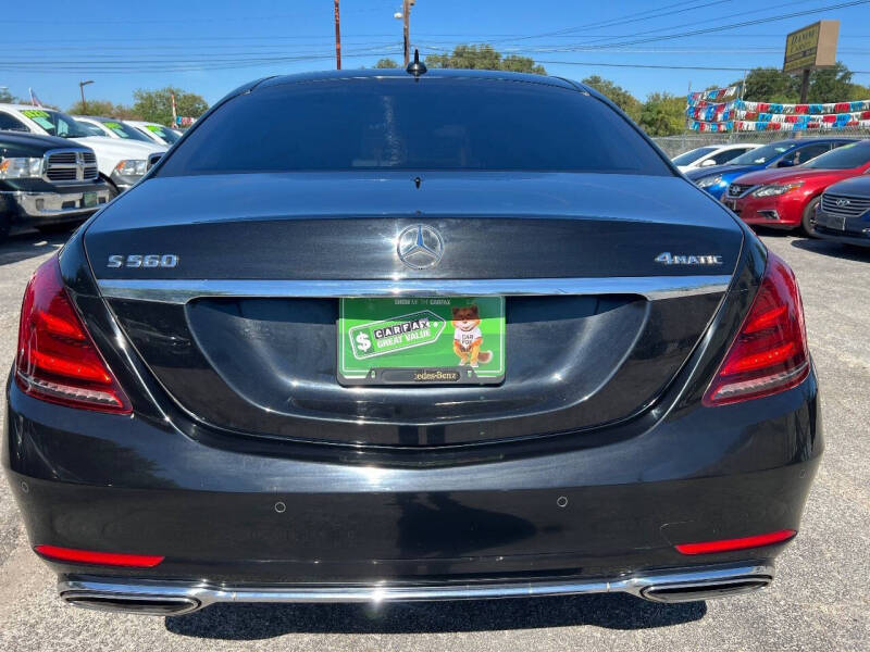 2018 Mercedes-Benz S-Class S 560 4MATIC