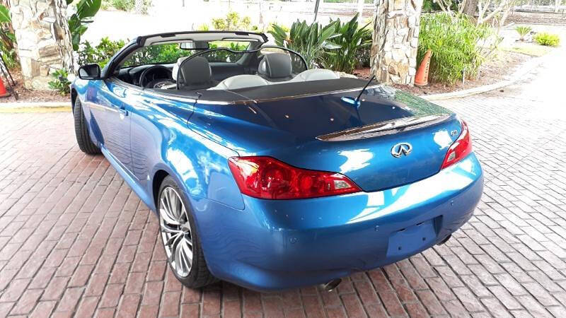 2012 INFINITI G37 Convertible for sale at Complete Auto Remarketing Specialists Inc. in Tampa, FL