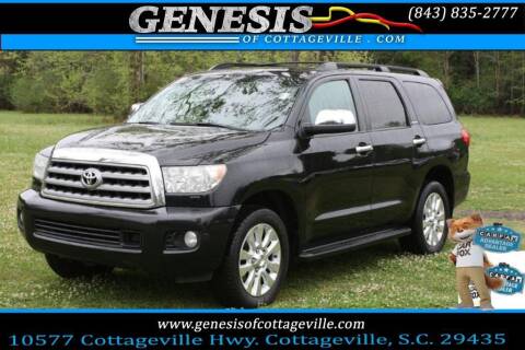 2012 Toyota Sequoia for sale at Genesis Of Cottageville in Cottageville SC
