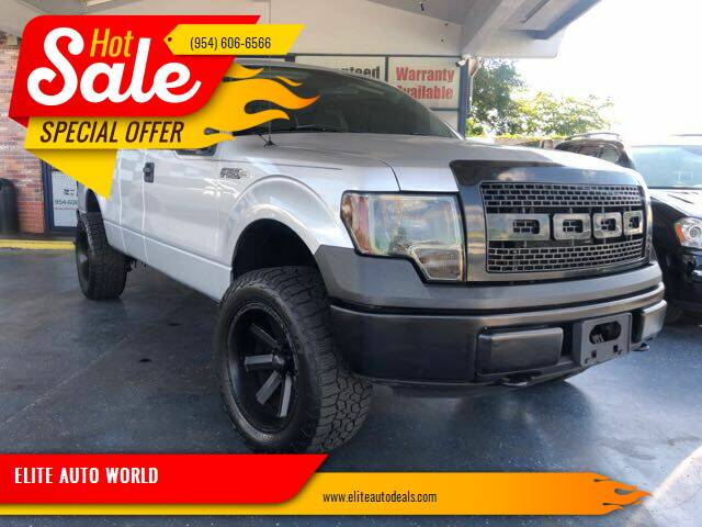 2010 Ford F-150 for sale at ELITE AUTO WORLD in Fort Lauderdale FL