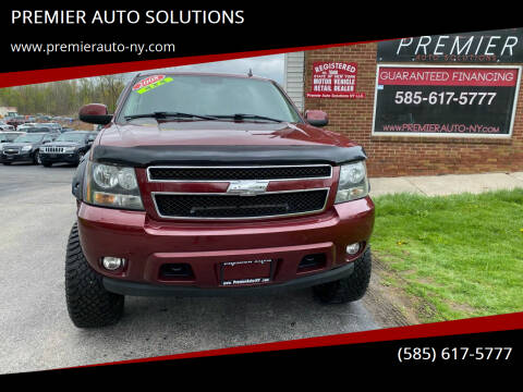 2008 Chevrolet Avalanche for sale at PREMIER AUTO SOLUTIONS in Spencerport NY