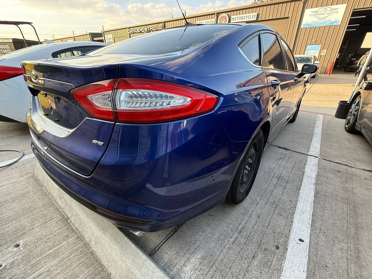 2014 Ford Fusion for sale at Chrome Auto in Houston, TX