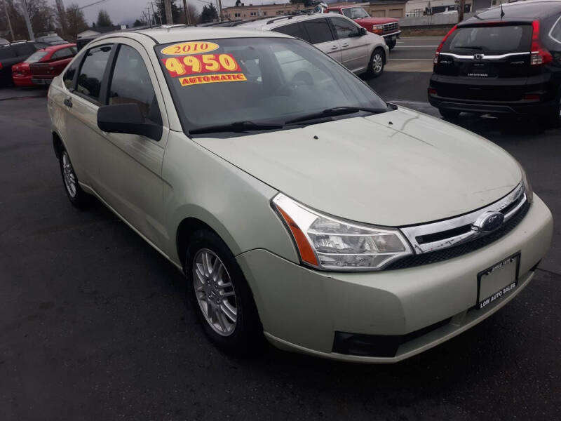 2010 Ford Focus for sale at Low Auto Sales in Sedro Woolley WA