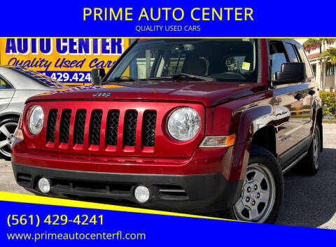 2017 Jeep Patriot for sale at PRIME AUTO CENTER in Palm Springs FL