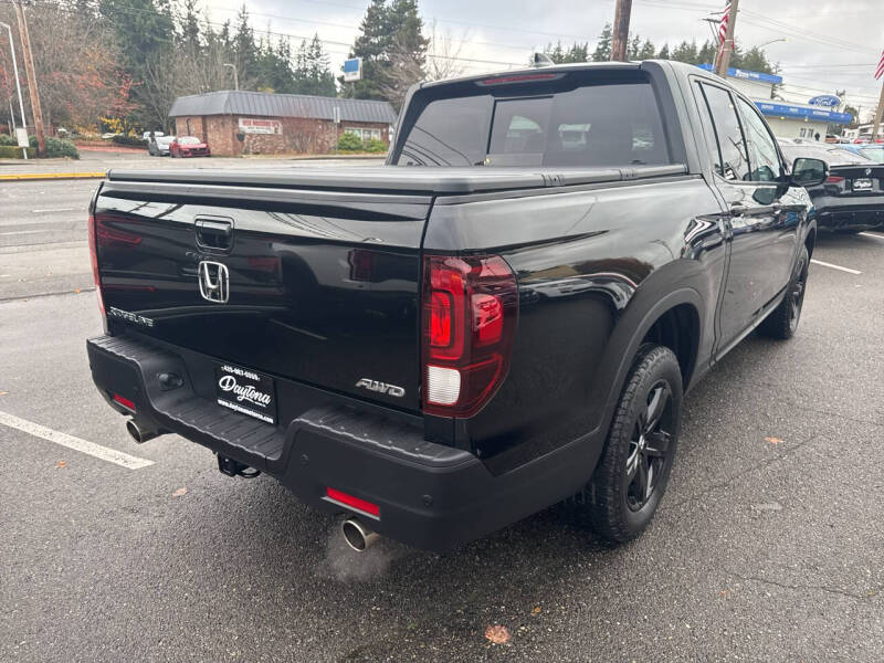 2022 Honda Ridgeline Black Edition