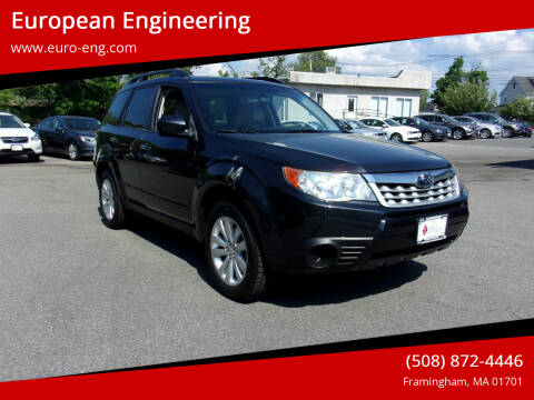 2013 Subaru Forester for sale at European Engineering in Framingham MA