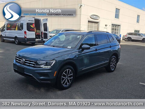 2020 Volkswagen Tiguan for sale at 1 North Preowned in Danvers MA