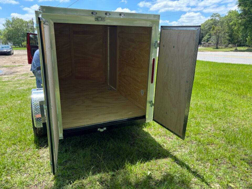 2024 South River Enclosed Cargo Trailer 5x8 for sale at Cross Resurrection Golf Carts and Trailers in Rincon, GA