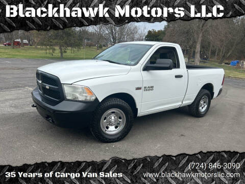 2014 RAM 1500 for sale at Blackhawk Motors LLC in Beaver Falls PA