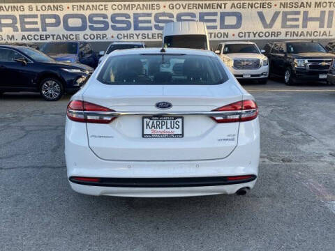2017 Ford Fusion Hybrid SE