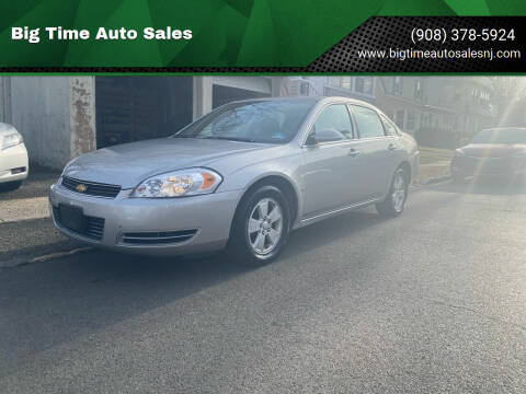 2008 Chevrolet Impala for sale at Big Time Auto Sales in Vauxhall NJ