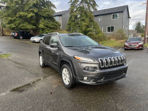 2016 Jeep Cherokee for sale at Oscar Auto Sales in Tacoma WA