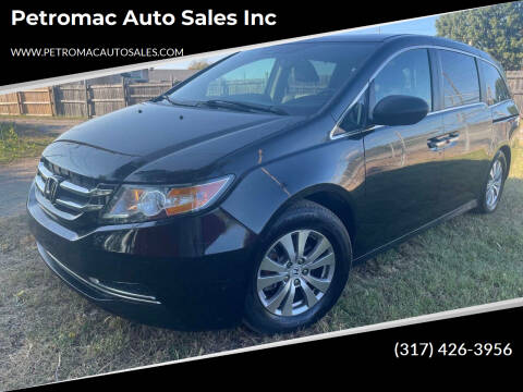 2016 Honda Odyssey for sale at Petromac Auto Sales Inc in Indianapolis IN