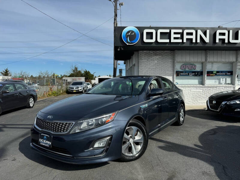 2015 Kia Optima Hybrid for sale at Ocean Auto Group in Pleasantville NJ