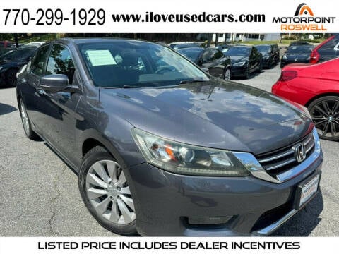 2015 Honda Accord for sale at Motorpoint Roswell in Roswell GA