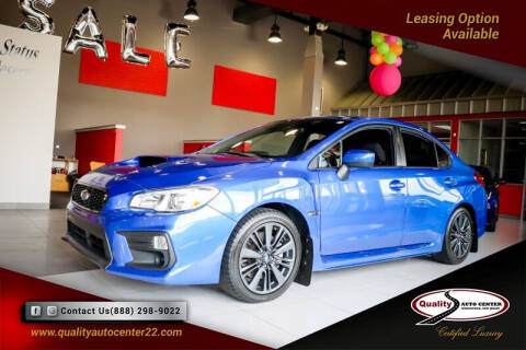 2019 Subaru WRX for sale at Quality Auto Center of Springfield in Springfield NJ