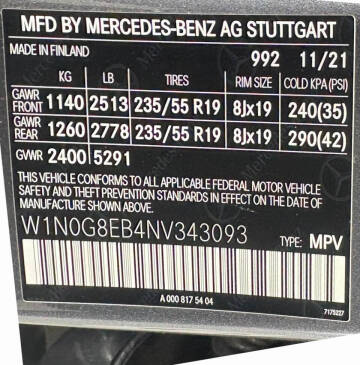 2022 Mercedes-Benz SL-Class AMG SL 55