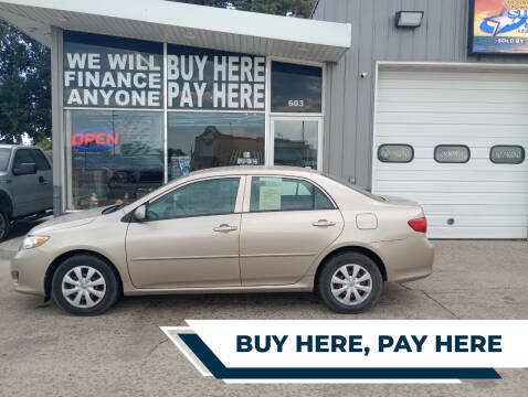 2009 Toyota Corolla for sale at STERLING MOTORS in Watertown SD