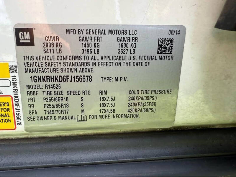 2015 Chevrolet Traverse LT