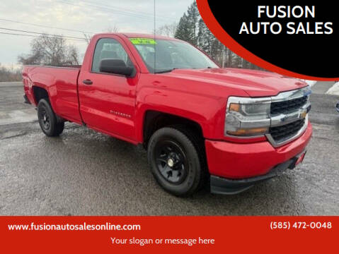2016 Chevrolet Silverado 1500 for sale at FUSION AUTO SALES in Spencerport NY