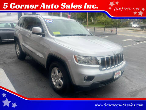 2012 Jeep Grand Cherokee for sale at 5 Corner Auto Sales Inc. in Brockton MA