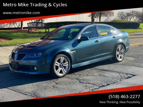 2009 Pontiac G8 for sale at Metro Mike Trading & Cycles in Albany NY