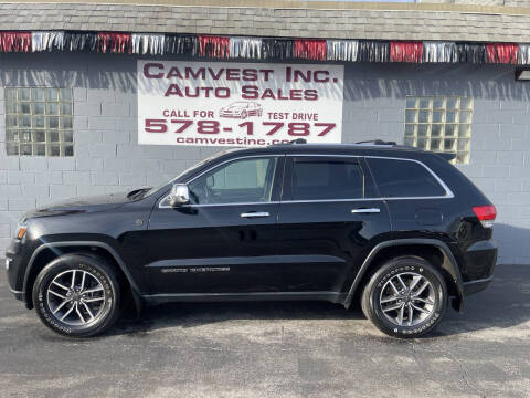 2017 Jeep Grand Cherokee for sale at Camvest Inc. Auto Sales in Depew NY